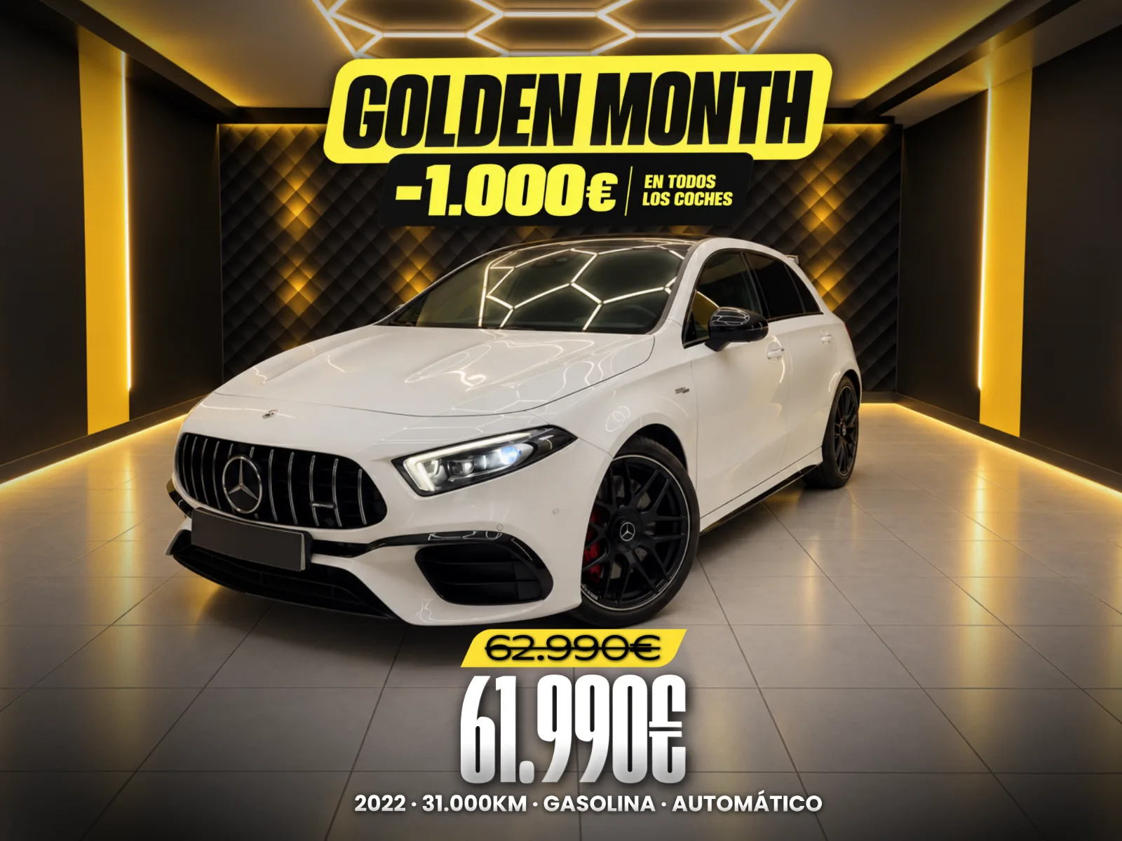 Mercedes A45S AMG 2.0 TURBO de 2022