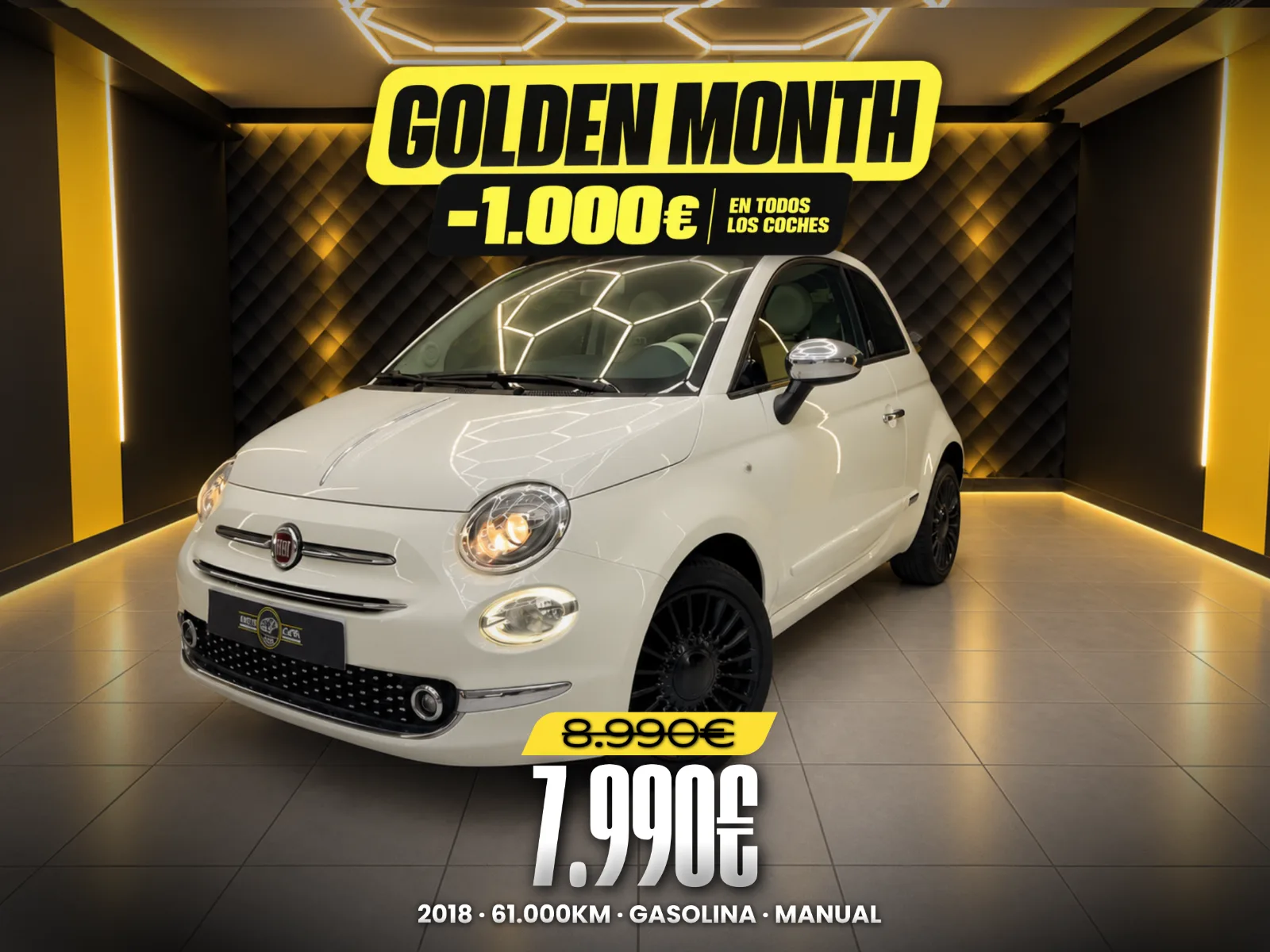 FIAT 500 MIRROR 1.2 de 2018