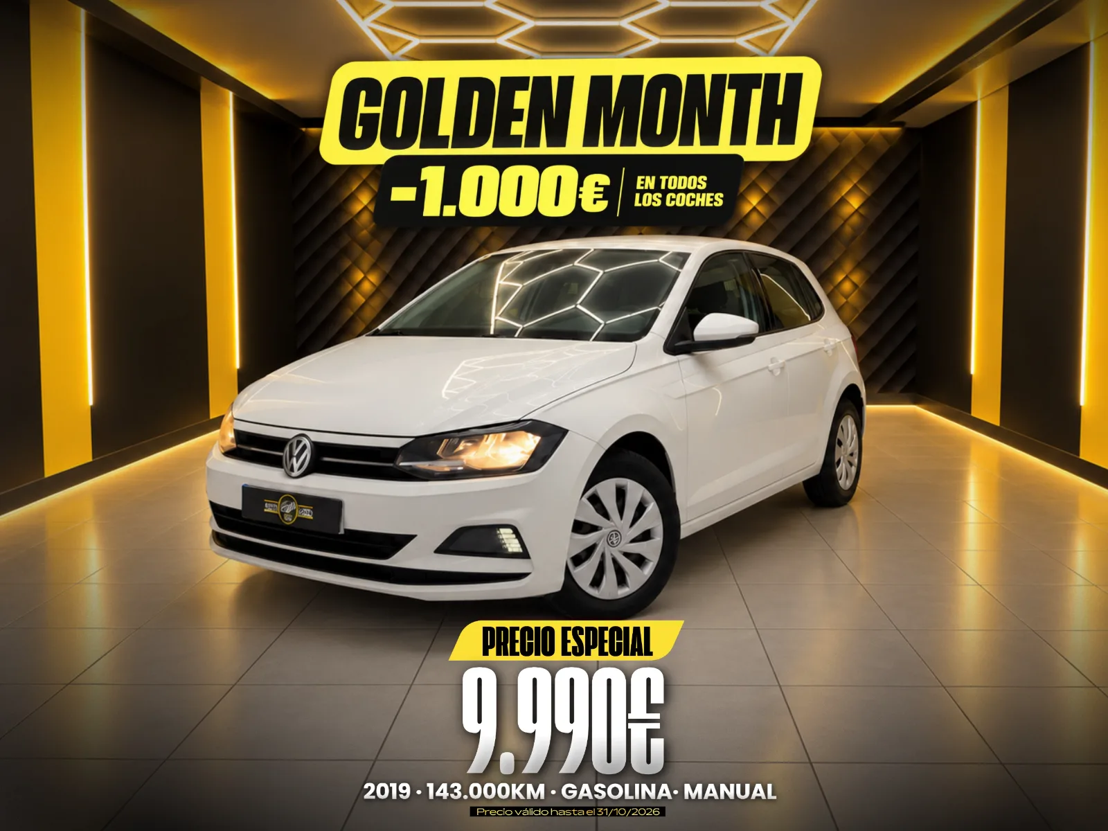 Volkswagen Polo 1.0 de 2019